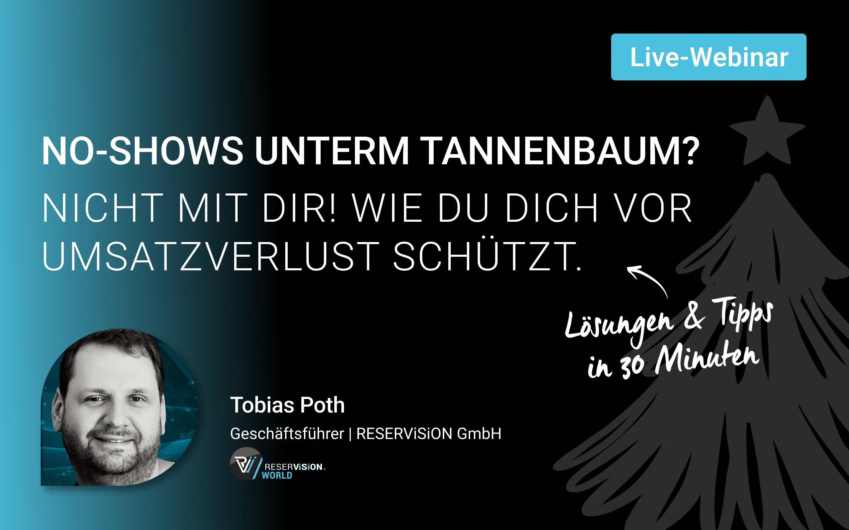 No-Shows unterm Tannenbaum? Nicht mit dir! Wie du dich vor Umsatzverlust schützt